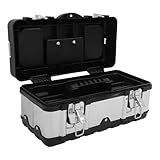 Flight case verrouillable – protège les objets des dommages, pratique au quotidien, avec poignée pour outils