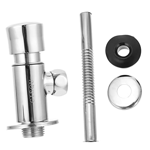 IWOWHERO De cobre para manual com atraso de descarga botões de montagem na parede resistente a fugas para ambientes