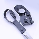 KingMas Laser Guided Fabric Scissors Cuts Straight Fast