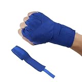 👊Senston Las vendas de boxeo están hechas de 80% algodón y 20% poliéster, con un material cómodo y una estructura estable.