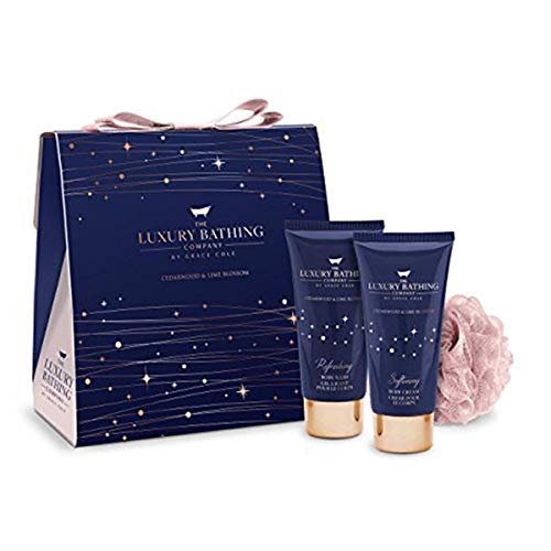 Grace Cole Cedar Wood & Lime Blossom Set, Sparkle & Shine