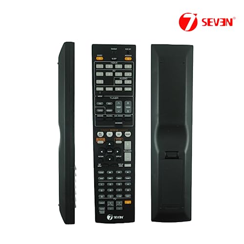 Image of 7SEVEN Compatible for Yamaha Av Receiver Remote Control Original RAV491 Model Suitable for RX-A1010 RX-A810 RX-V671 RX-V871 RAV444 WW511600 RX-A810BL RX-V871BL RAV448 RX-A730