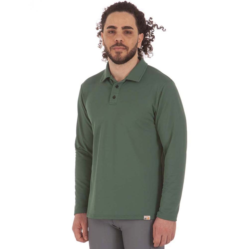 iQ-UV UV 50+ Polo Shirt Langarm MFH - Polo de Manga Larga con protección UV Hombre
