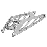 TOFR Extended 100mm Rear Swingarm Swing Arm for Segway X160 & X260 for SUR-RON Light Bee X Silver