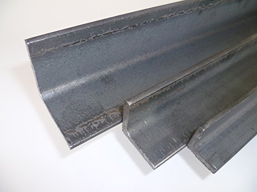 B&T Metall Stahl Winkel 15x15x3 mm in Längen à 1000 mm +0/-3 mm S235 (1.0038 ST37)