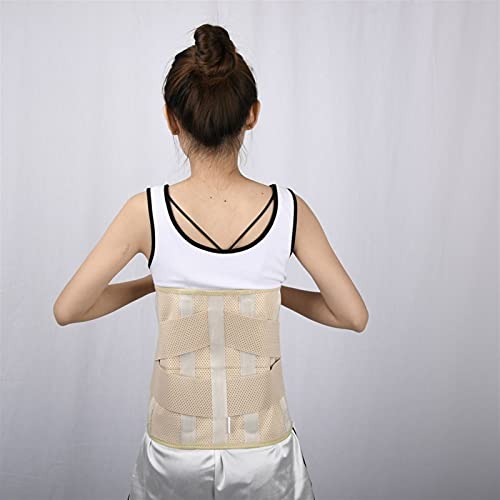 Faja lumbar para aliviar el dolor con diseño ensanchado de soporte corporal 4