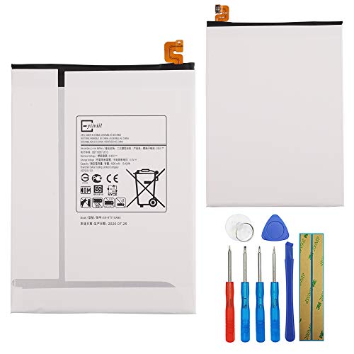E-YIIVIIL Li-Polymer New EB-BT710ABE Battery Replacement for Samsung Galaxy Tab S2 8.0,Galaxy Tab S2 Nook 8.0 LTE-A SM-T710 SM-T715 SM-T713 SM-T715C SM-T715N0 SM-T715Y Series EB-BT710ABE