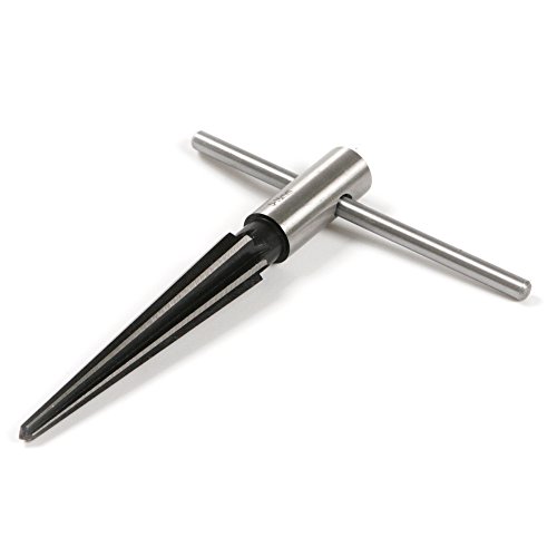 Atoplee T Handle Reamer, Tapered Straight Flute Handle Hole Pipe Reaming Tool For Wood Latches/Guitar/Woodworker/Luthier/Repairman Maintenance,(5-16Mm) #TOP5
