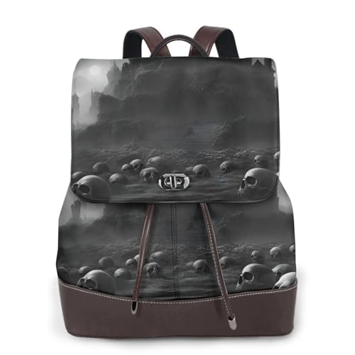 Sac à dos en cuir noir et blanc fini le mal de dos en voyage de travail