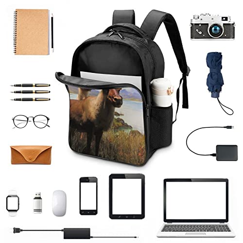 3D Cool backpack Elk au design mode pour se démarquer au collège