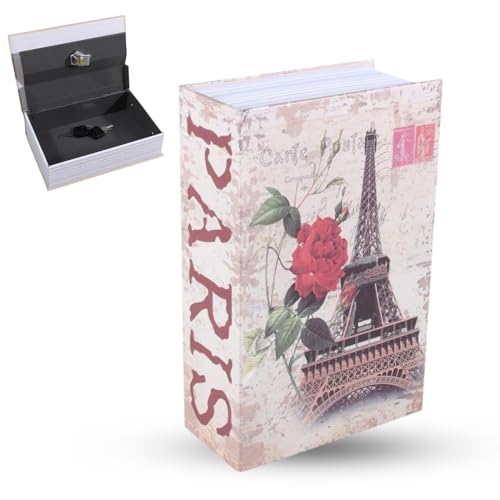 Coffre-fort De Livre, Coffre-fort Avec Serrure, Coffre-fort De Dérivation, Coffre-fort Portable, Boîte De Livre D'économie De Bijoux, Boîte De Verrouillage Avec Clé, Coffre-fort(B)