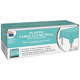 Robin's-Egg Blue Boxed Table Roll - 54" x 126" (1 pz.) - Vibrante & Alta Qualità Evento Essential, perfetto per feste, matrimoni e occasioni speciali