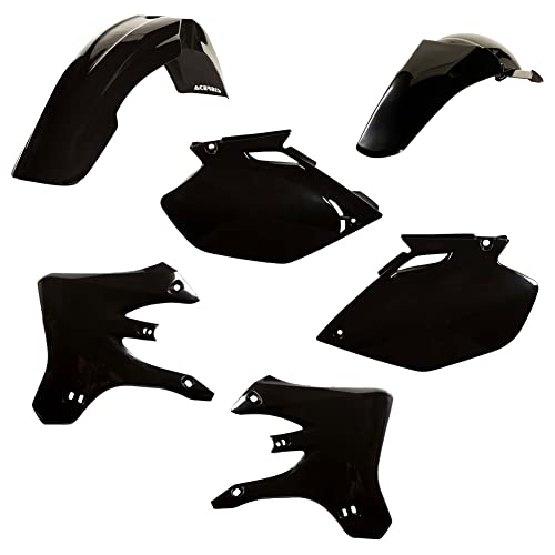 Acerbis Replica Plastic Kit Black for Yamaha YZ250F 2003-2005