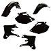 Acerbis Replica Plastic Kit Black for Yamaha YZ250F 2003-2005