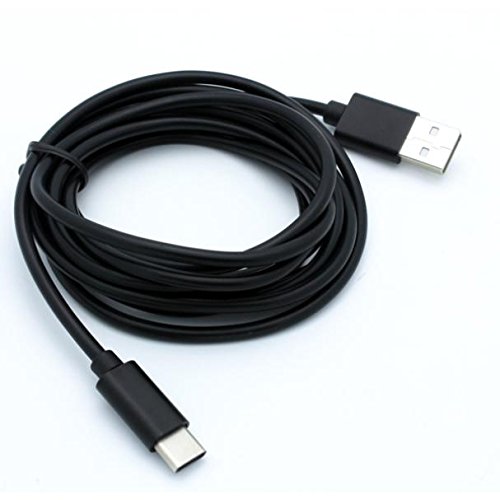 Amazon.com: Black 6ft Long Type-C Cable Rapid Charger Sync
