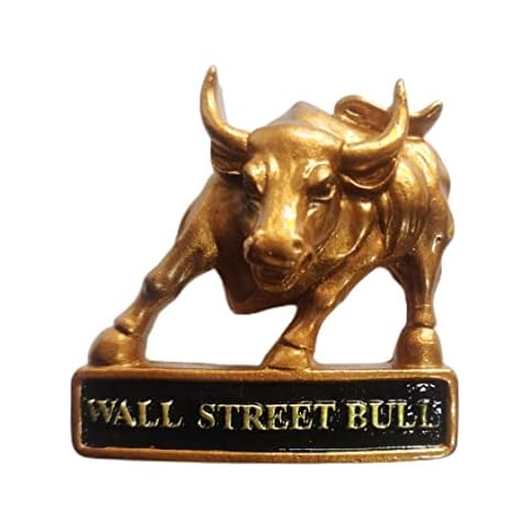New York Wall Street Bull Fridge Magnet Cover
