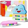 Rainbow Bath Bombs Gift Set, Handma...
