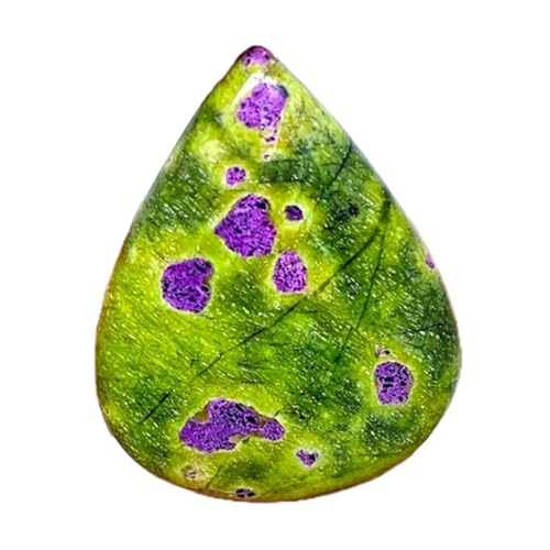 Cabochon atlantisite naturelle poire 33x25mm pour création bijoux GH_NAT_02844
