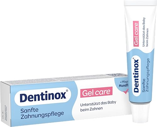 Dentinox Gel Care – Sanfte Pflege für das Zahnfleisch während der Zahnung – Unterstützung der täglichen Mundpflegeroutine für Babys - 10g