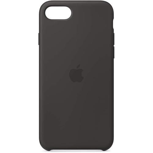 Apple iPhone SE Silicone Case - Black