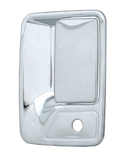 Bully DH68116B Chrome Door Handle Cover Without Passenger Side Keyhole - Pack of 4