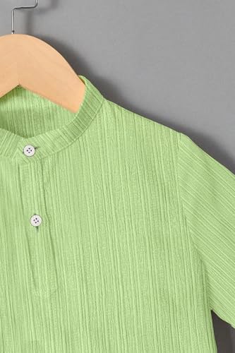 Image of Fashion Dream Boys Cotton Blend Solid Co-ord Set|Boys Co-ord Set|Boy's Clothing Set|Boy's 2 Piece Set|Clothing Set|Boys T-Shirt and Short Set|Co-ords