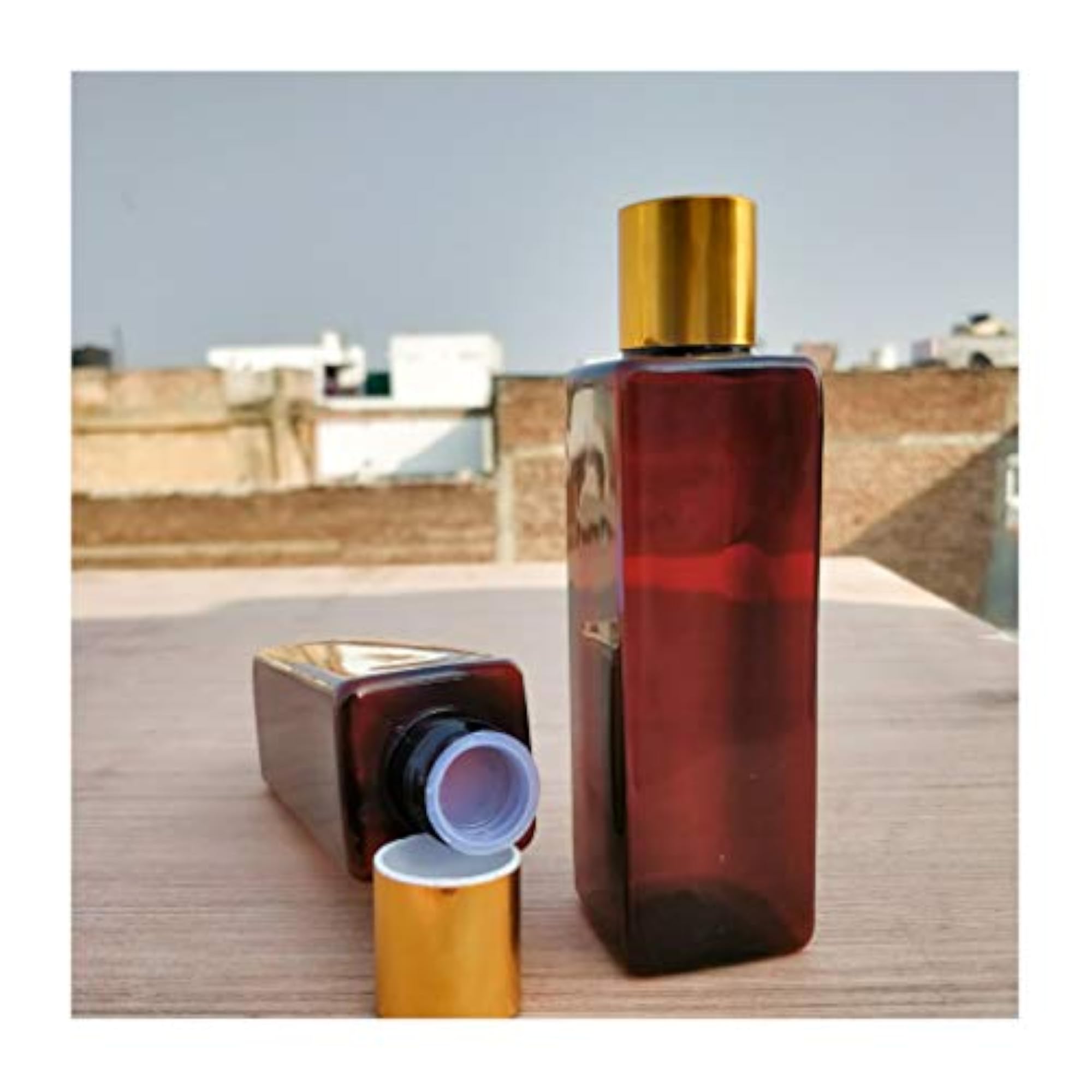 Set of 18 PCS 100ml Empty Refillable PET Bottles