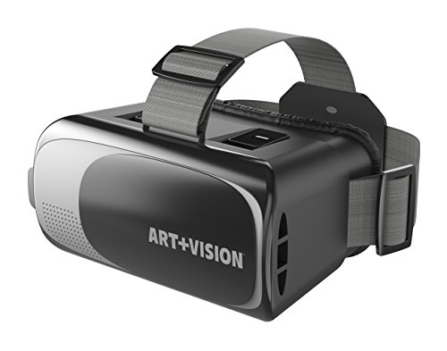 Art+Vision Virtual Reality VR Headset 3D Glasses, Works With All Smartphones 4.7"-6" Android & iPhone