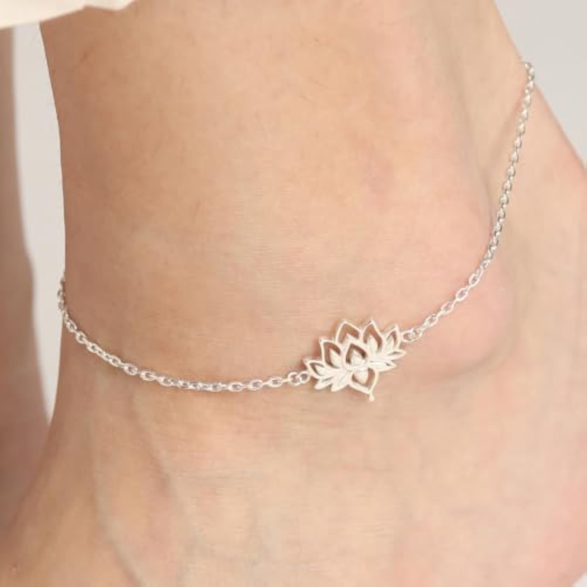 925 Silver Anklet Payal, Single Piece