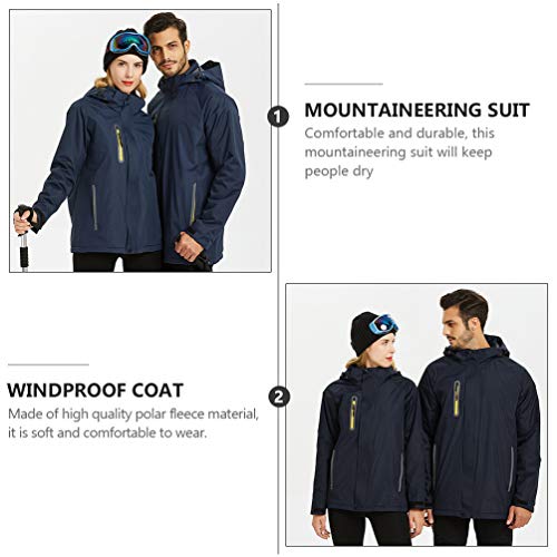 KESYOO Jaquetas de Snowboard para Homens Com Capuz Inverno Inverno Esqui Impermeável Esqui Quente In