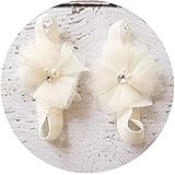 Miugle Baby Girl Flower Barefoot Sandals