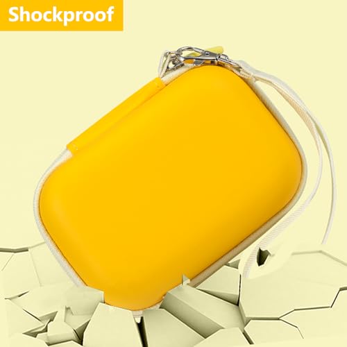 Funda Compacta y Resistente para Cámara, Color Amarillo miniatura 5