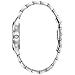 Bulova Ladies' Classic Sutton Stainless Steel 3-Hand Quartz Watch, Diamond Dial and Bezel with White Mother-of-Pearl Dial Style: 96R228