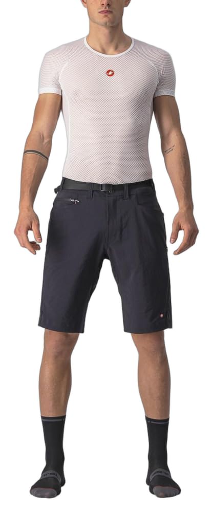 CASTELLI UNLTD Trail Baggy – Men’s MTB Shorts, Durable and Breathable, Perfect for Trail and Gravel Black