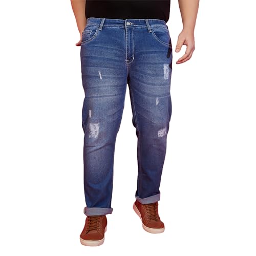 Image of Bigbanana Plus Size Men's Regular Fit Washed Jeans