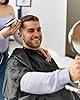 KGDUYC 1 pezzo Mantella Barbiere Scialle per Taglio di Capelli Scialle Impermeabile per Capelli Corto Mantella Parrucchiere Grembiule da Trucco per Tinture per Capelli Shampoo per Candeggina #4