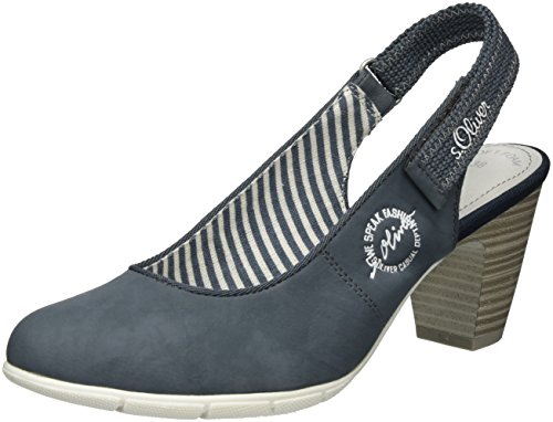 S.Oliver 29501, Scarpe col Tacco con Cinturino a T...