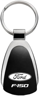 AU-TOMOTIVE GOLD, INC. Officially Licensed Teardrop Key Fob for Ford F-150 (Black)
