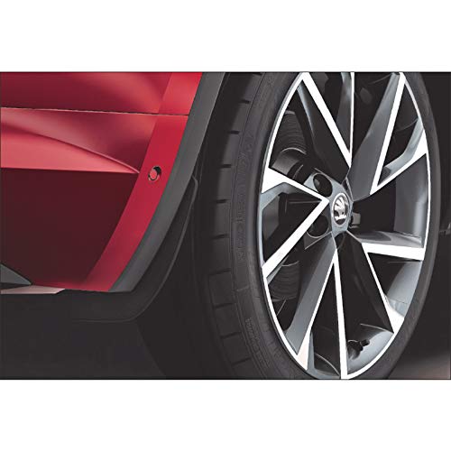 Image of Skoda 565075101A Rear Mudflaps (only for Sportline)
