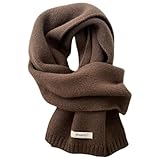 Generisch Winterschal Wollschal Weiche Warm Strickschal - 100% Wolle - Herbst...