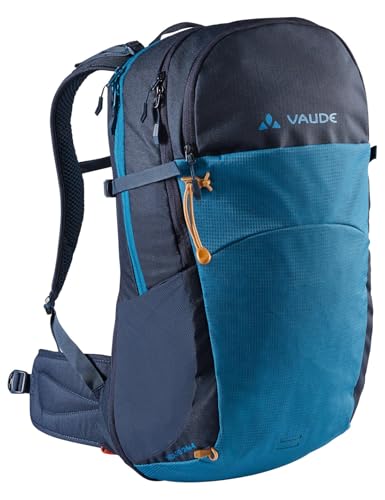 VAUDE Wanderrucksack Wizard Blau 24+4, wasserabweisender Rucksack Damen & Herren,