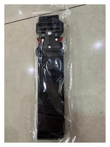 Quick Release Symmetrical Buckle, Polyester Fiber, Suitable for Outdoor Training Militar(Black red Ear)4