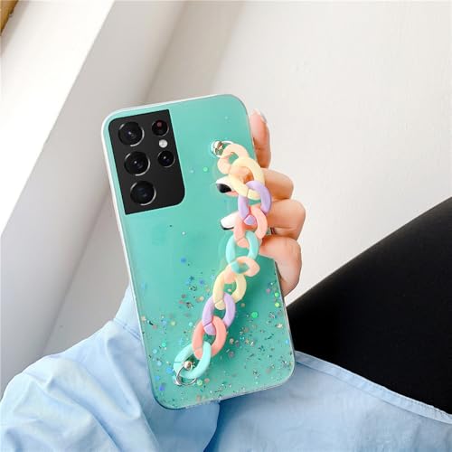 Coque silicone paillettes Samsung S22 S23 ultra-mince anti-rayure