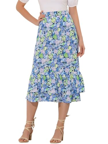 Jupe tendance en mousseline Allegra K : la solution fluide contre les tenues d'été inconfortables