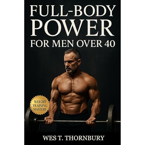 Full-Body Power for Men Over 40 Audiolibro Por Wes T. Thornbury arte de portada
