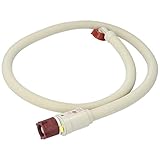 Doppelwandiger Sicherheitszulaufschlauch für Warmwasseranschluss . Max 90°C.