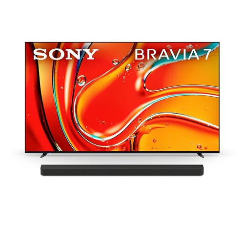 Image of Sony 85 Inch Mini LED QLED 4K Ultra HD TV BRAVIA 7 Smart Google TV with Dolby Vision HDR and Exclusive Features for PlayStation5 (K-85XR70), 2024 Model BRAVIA Theater Bar 9 Sound Bar
