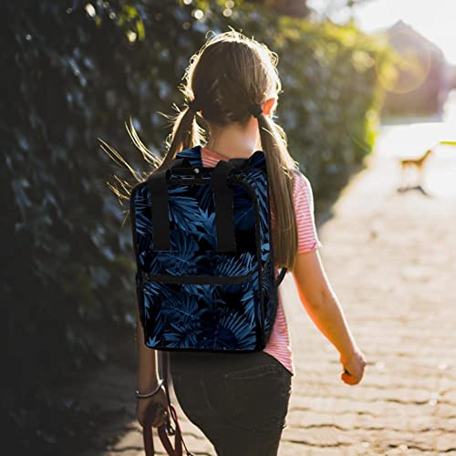 Sac à dos garçons feuilles tropicales évite le mal de dos scolaire - 7