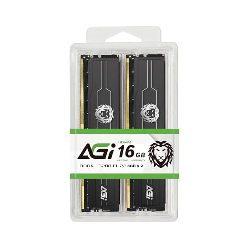 RAM DDR4 16 Go AGI 3200 MHz : Solution de Rajeunissement pour Ordinateur Lent