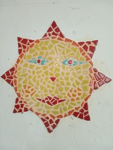 Miniatura 6 de Azulejos de mosaico de cerámica irregulares de 0.78 a 1.57 pulgadas, piezas de mosaico de 1.1 libras, piedras para decoración del hogar, platos de